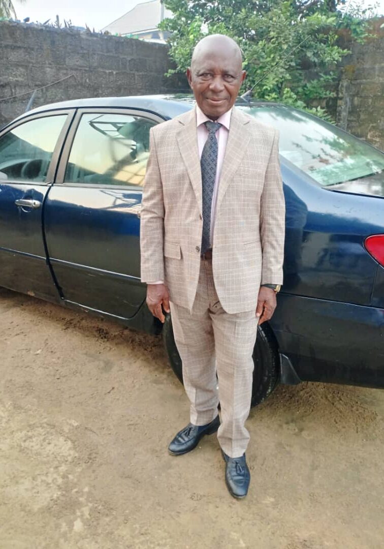 Pastor Martin In front of His car